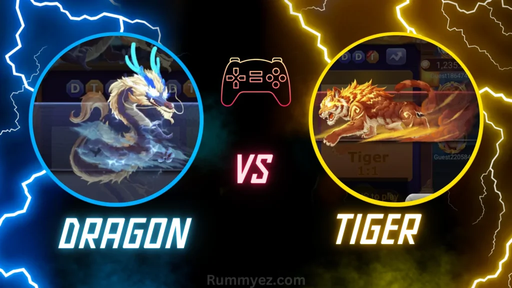 Dragon vs tiger image