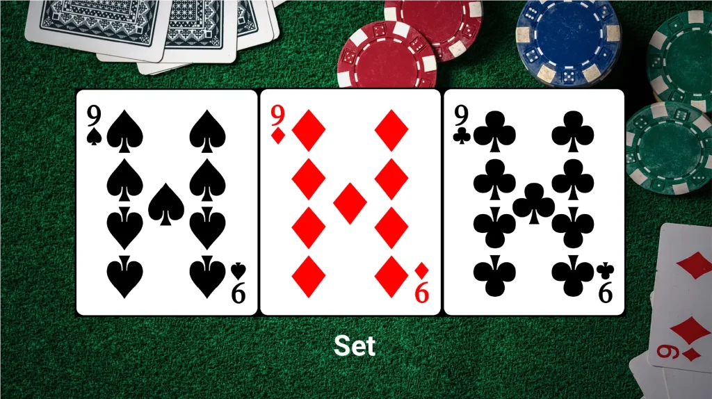 Set In rummy game