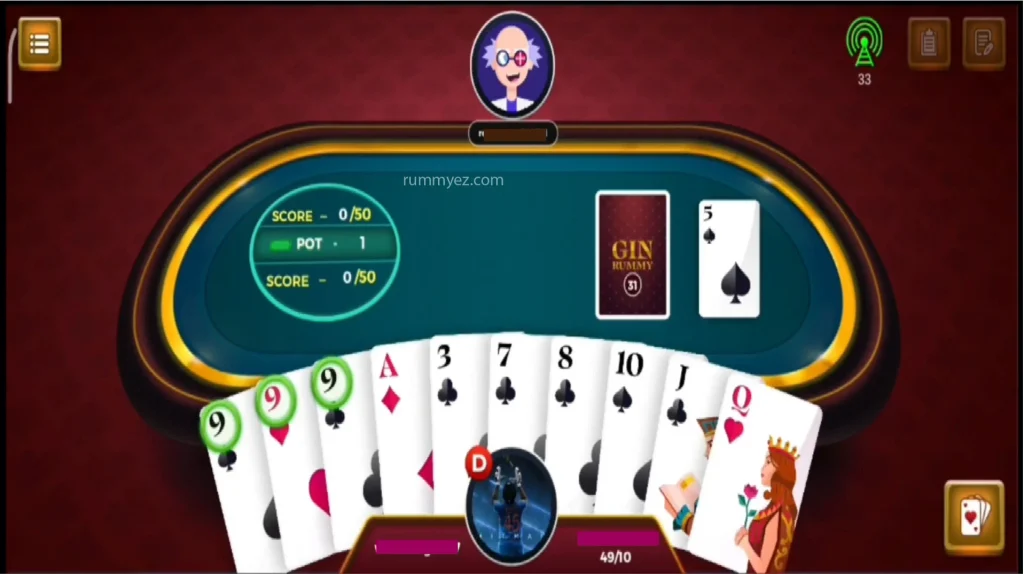 Gin Rummy Game