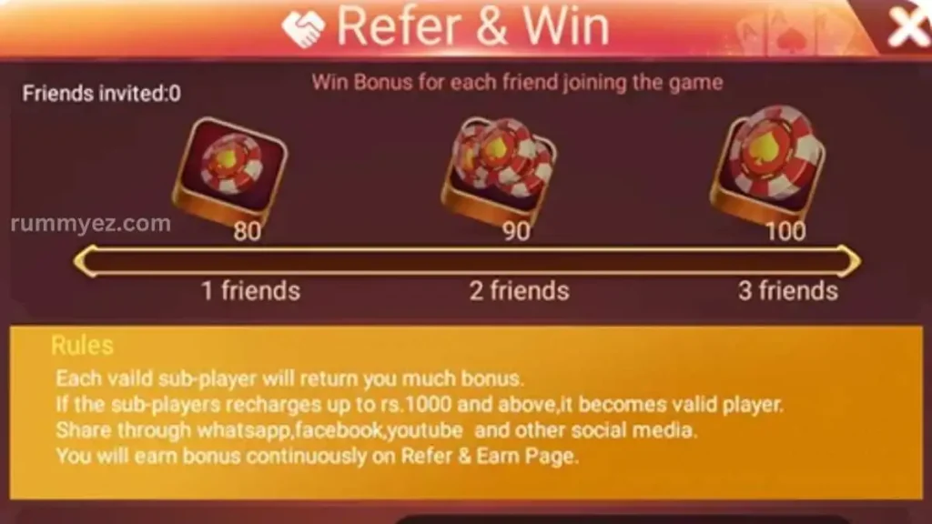 Earn Millions By Refer. Rummy Wealth 999 APk Download